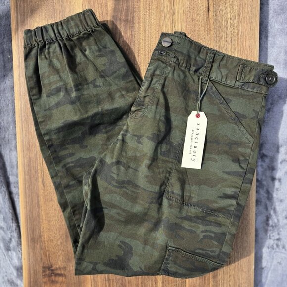 Sanctuary Camo Cargo Pants Women’s Size 27 – NWT - Picture 4 of 6